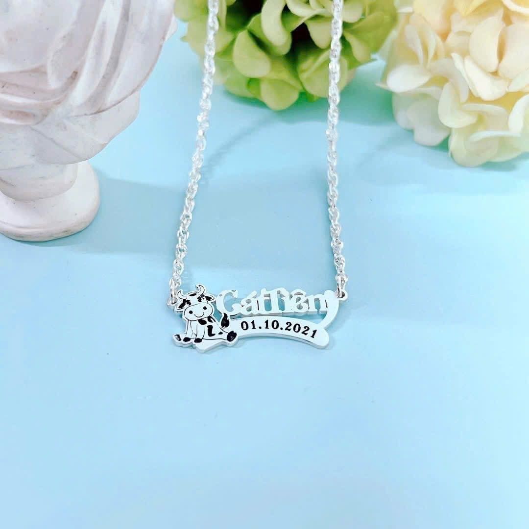 Dây chuyền tên cho bé yêu