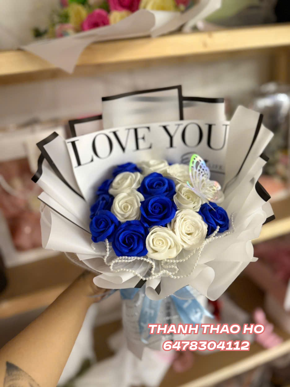 Hoa sáp handmade tặng sinh nhật, tốt nghiệp, lễ...