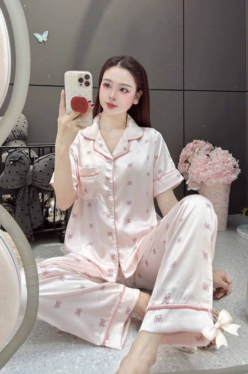 Đồ ngủ chất latin - lụa cao cấp mẫu mã dễ thương