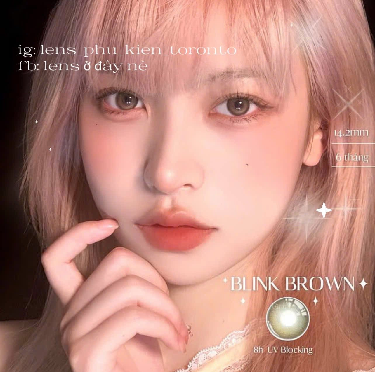 Contact Lens - Blink Brown