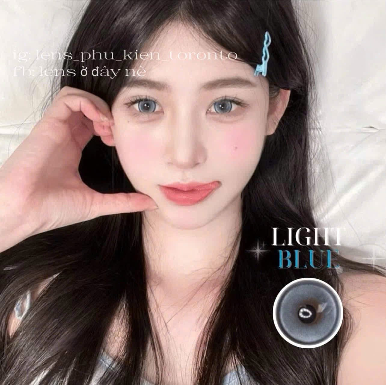 Contact Lens - Light Blue
