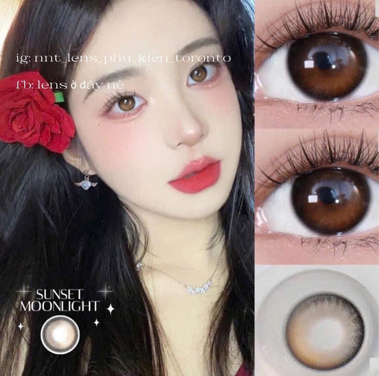 Contact Lens - Sunset Moonlight Brown