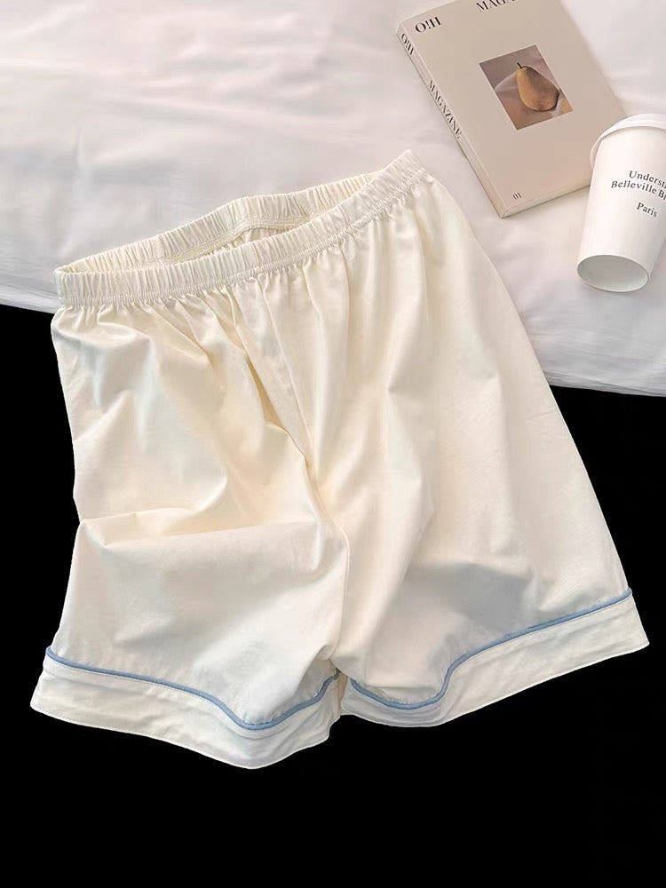 Pijama ngắn hình cún đội mũ