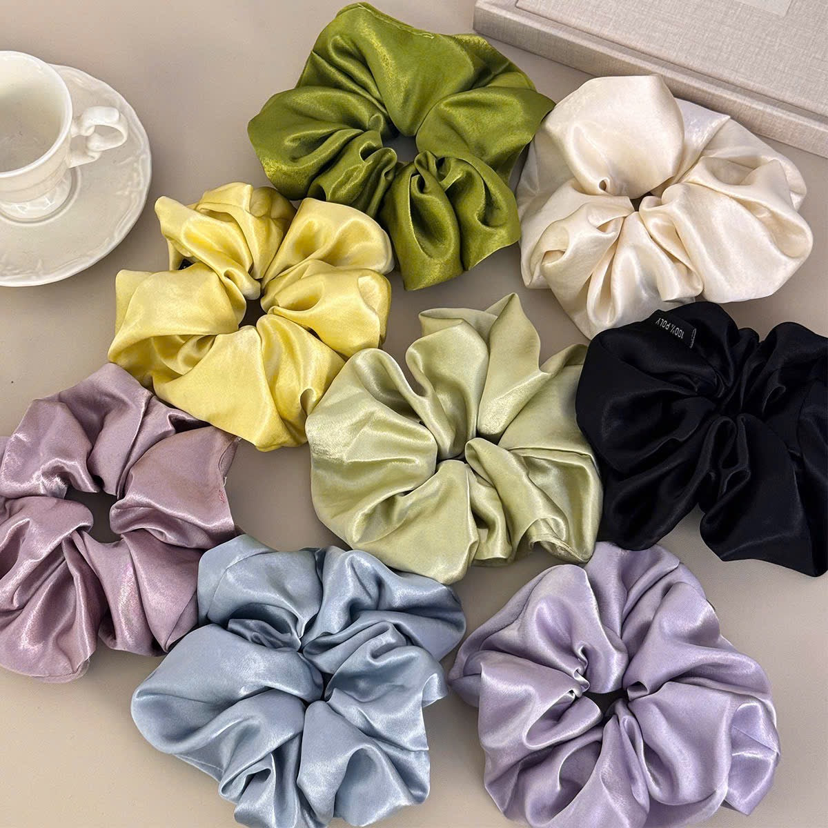 Cột tóc scrunchies nhiều mẫu tuyển xinh