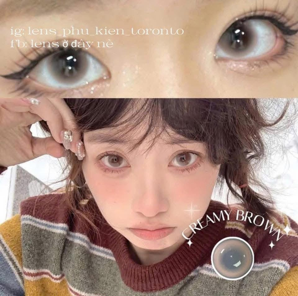 Contact Lens - Creamy Brown