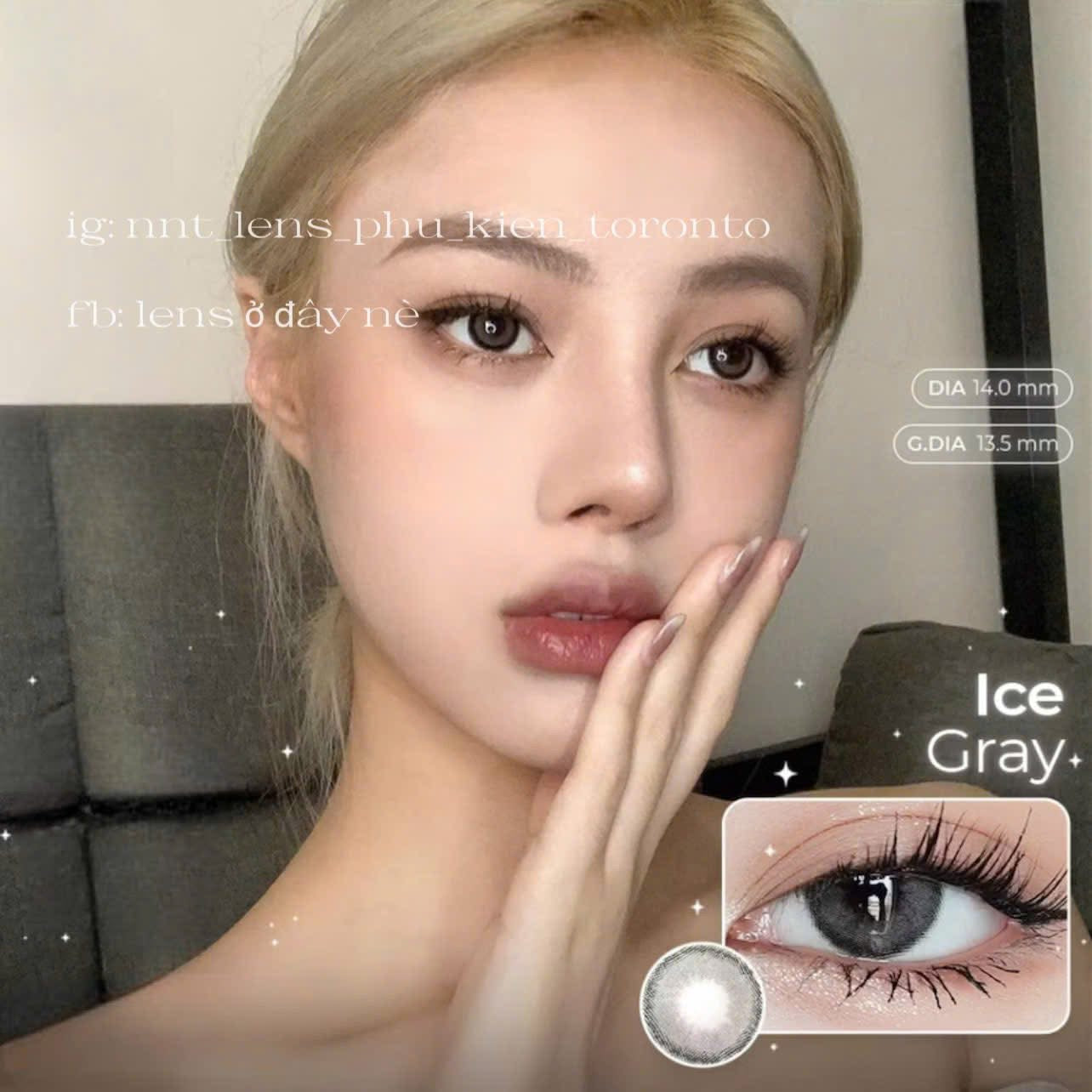 Contact Lens - Ice Gray