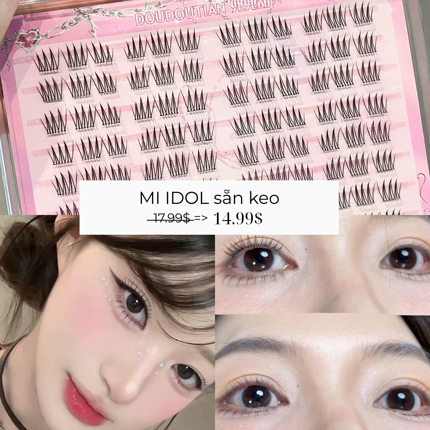 Mi IDOL sẵn keo dáng cong tự nhiên mềm mại