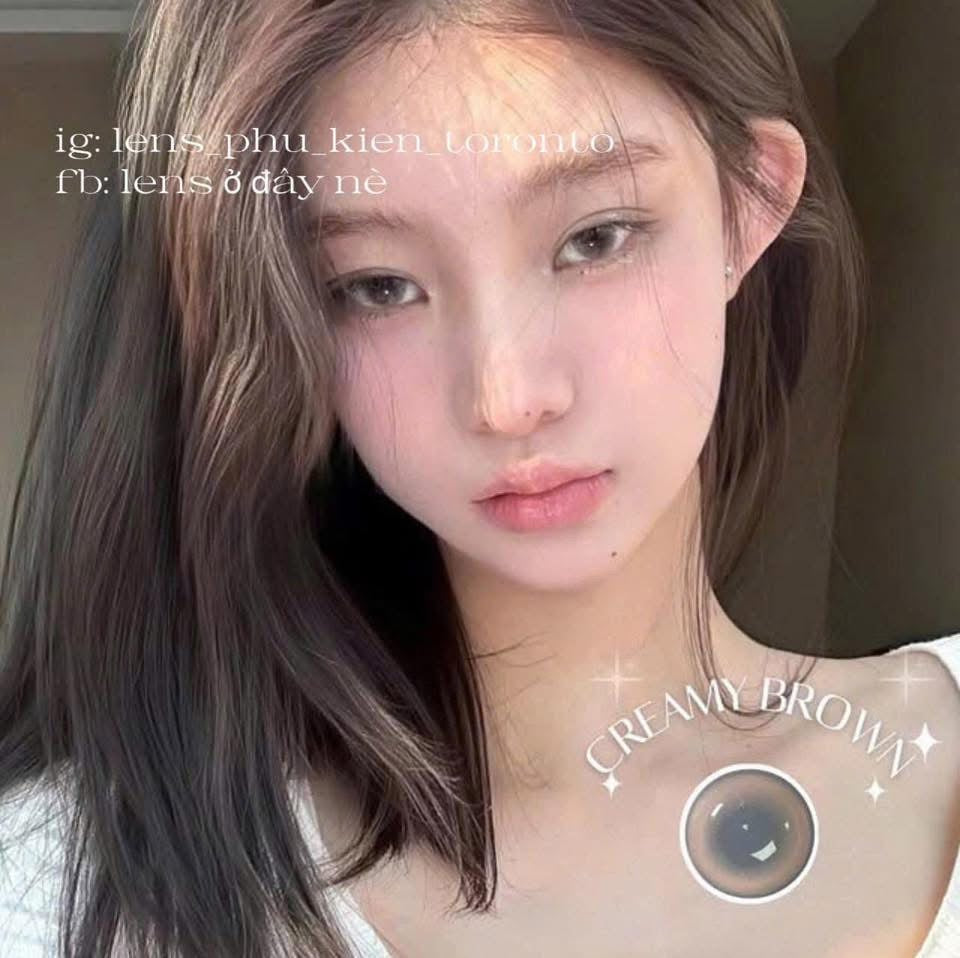 Contact Lens - Creamy Brown