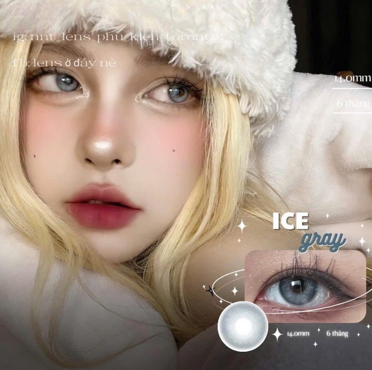 Contact Lens - Ice Gray