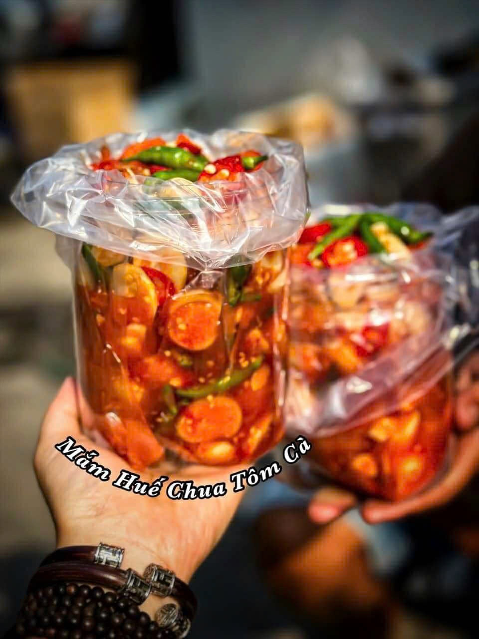 Mắm Huế chua tôm cà