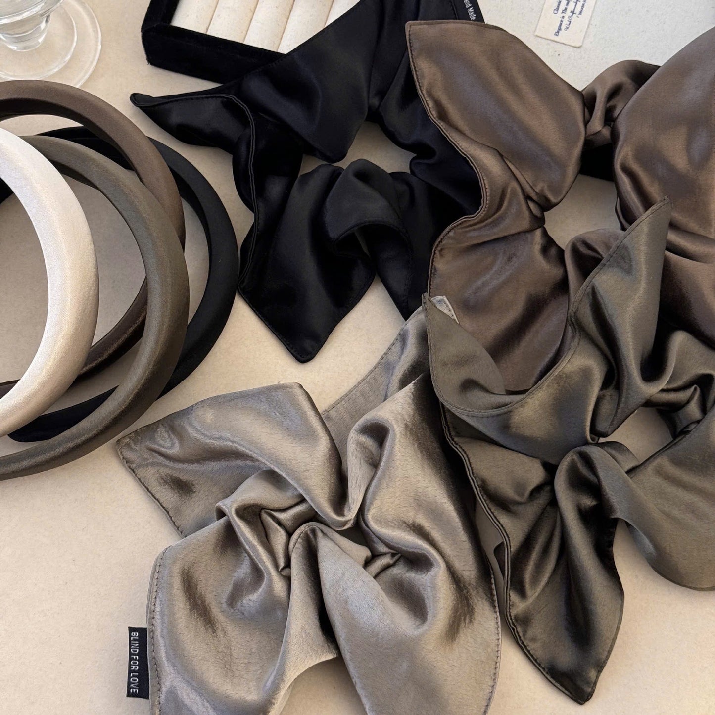 Cột tóc scrunchies nhiều mẫu tuyển xinh