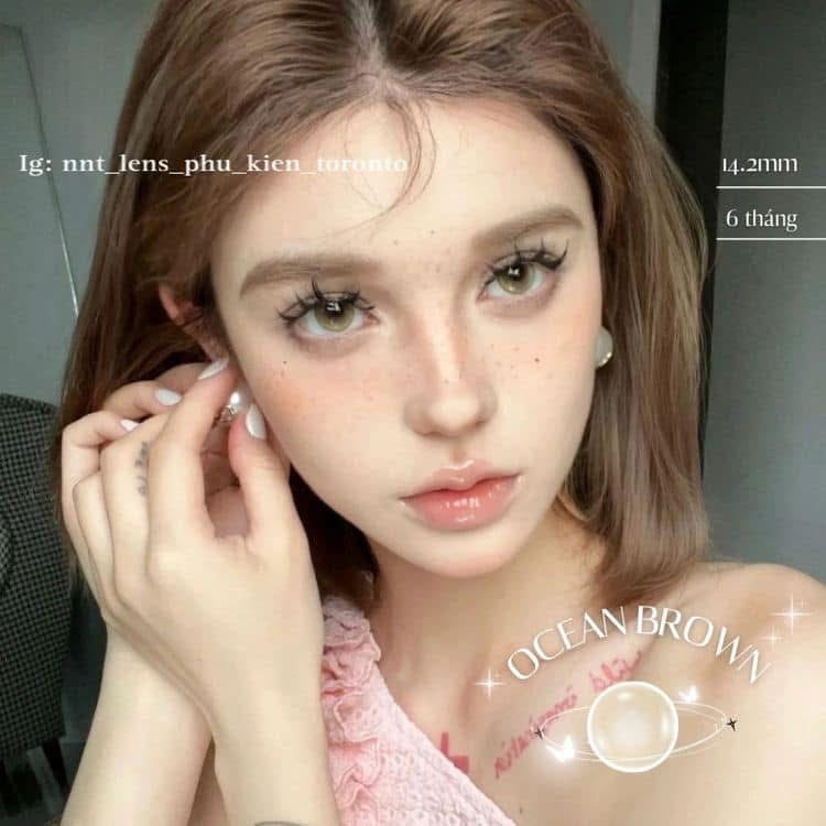 Contact Lens - Ocean Brown