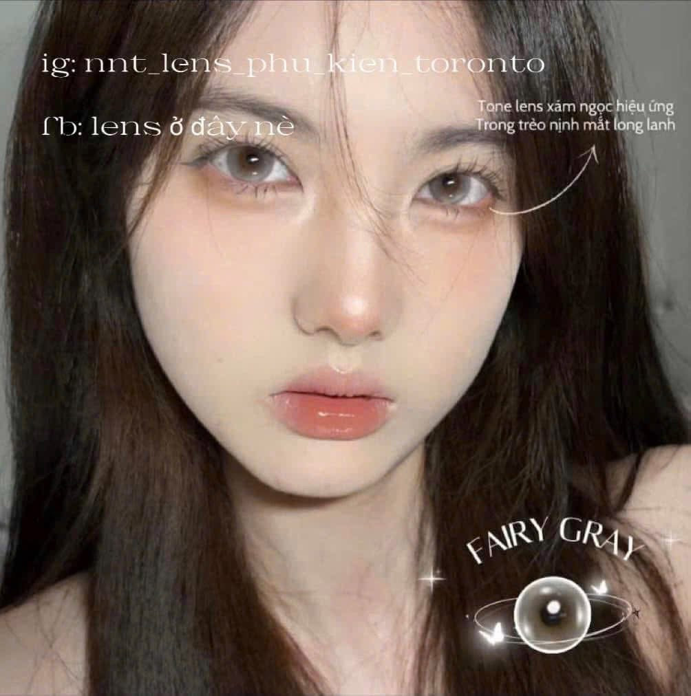 Contact Lens - Fairy Gray