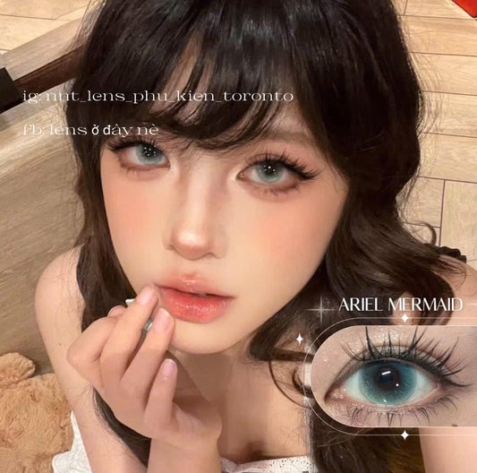 Contact Lens - Ariel Mermaid Green