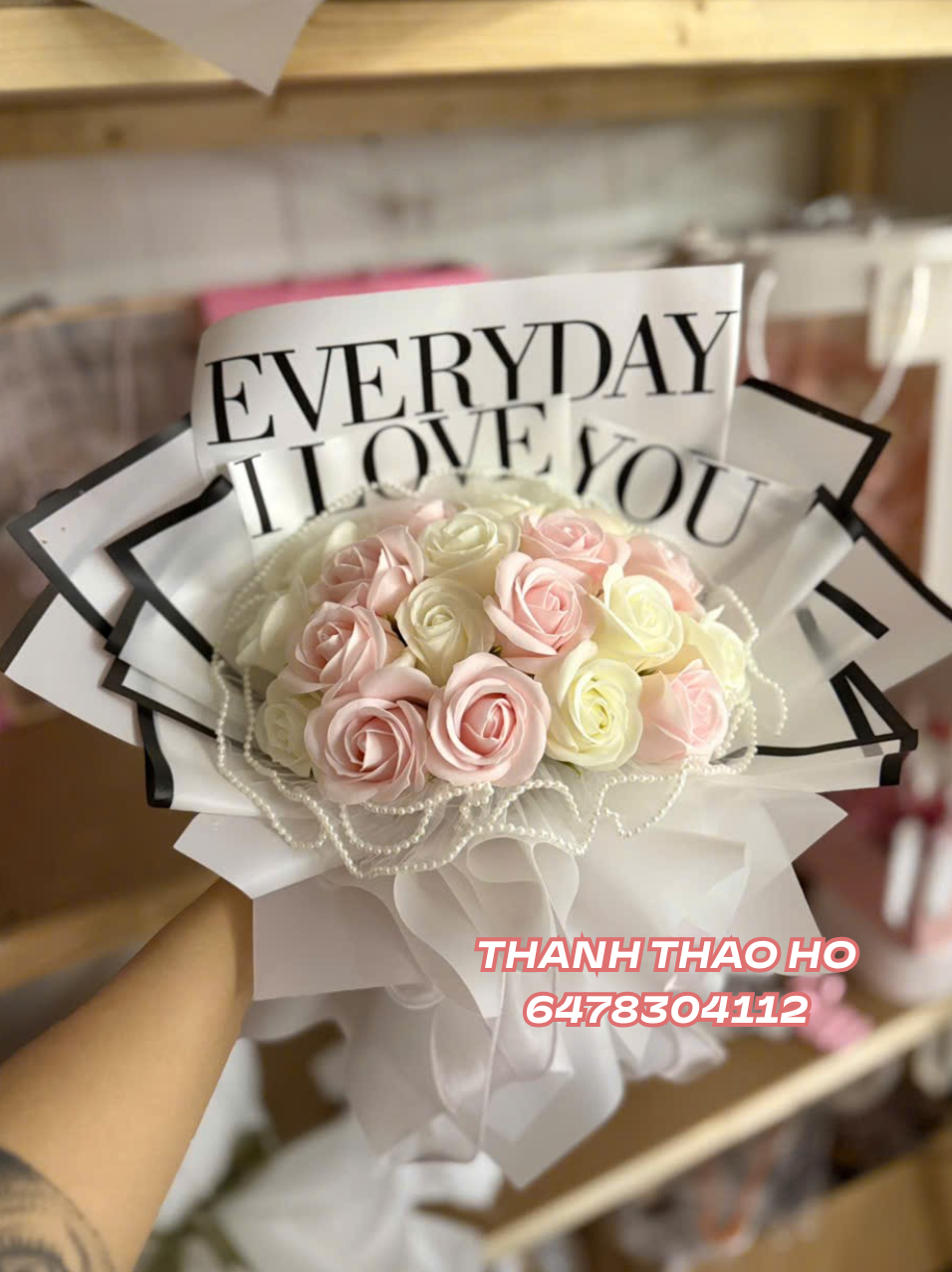Hoa sáp handmade tặng sinh nhật, tốt nghiệp, lễ...
