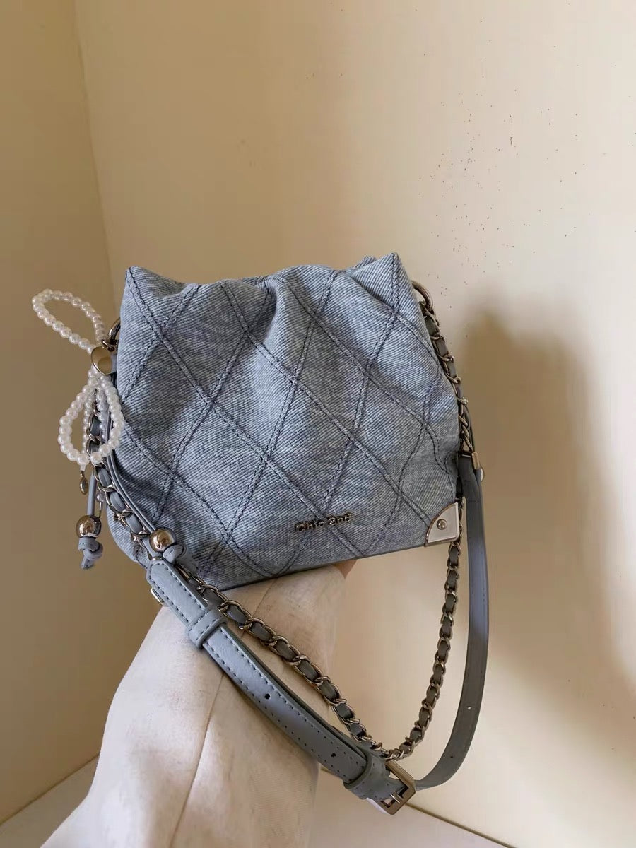 Túi denim xanh Chio’2nd