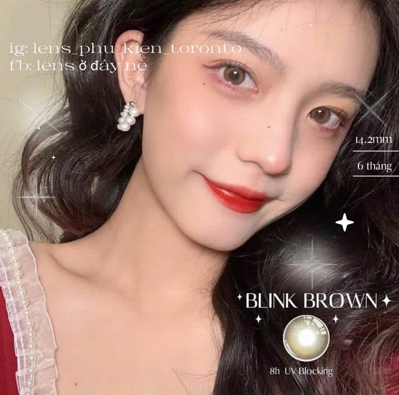 Contact Lens - Blink Brown