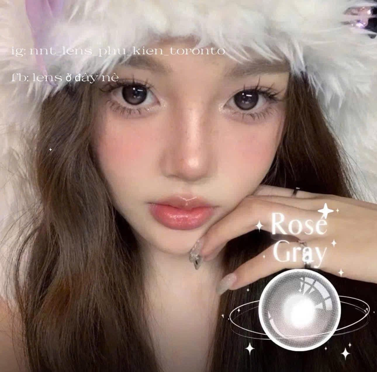 Contact Lens - Rosé Gray