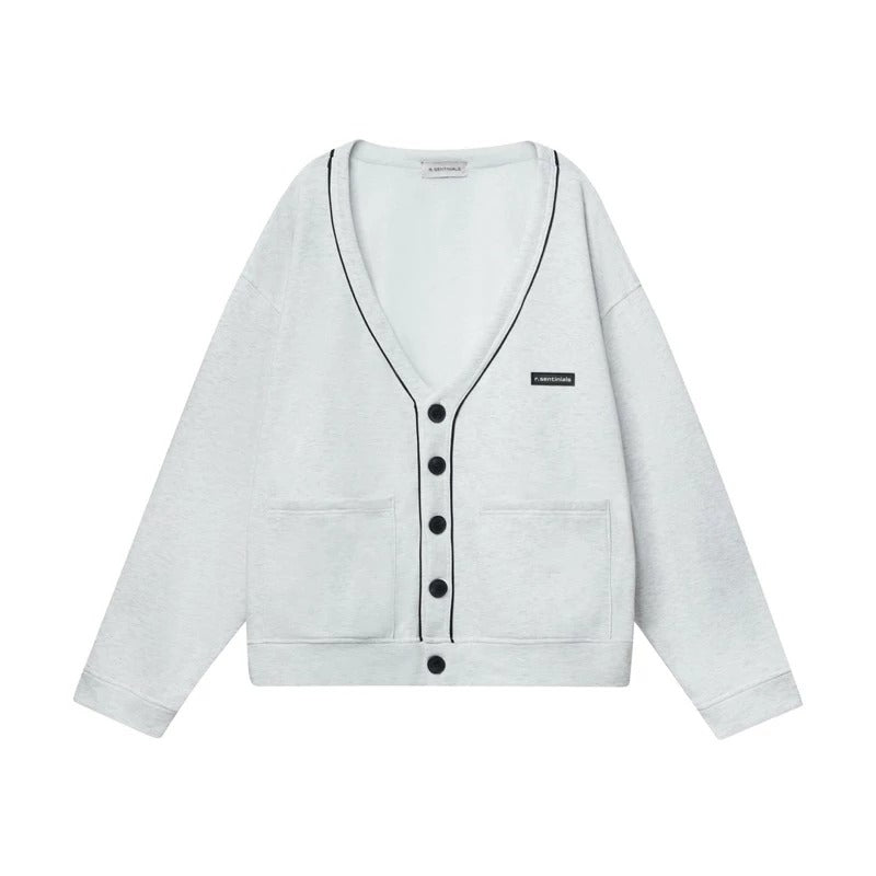 Áo cardigan viền đen Sentinials local brand Việt Nam