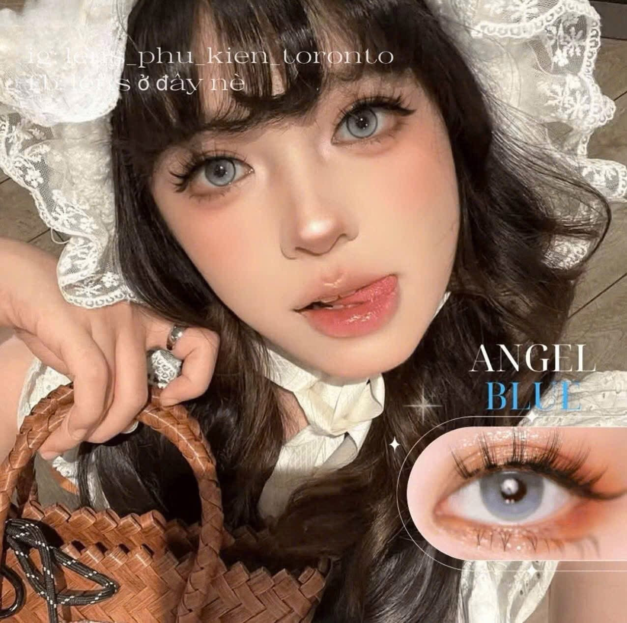 Contact Lens - Angel Blue