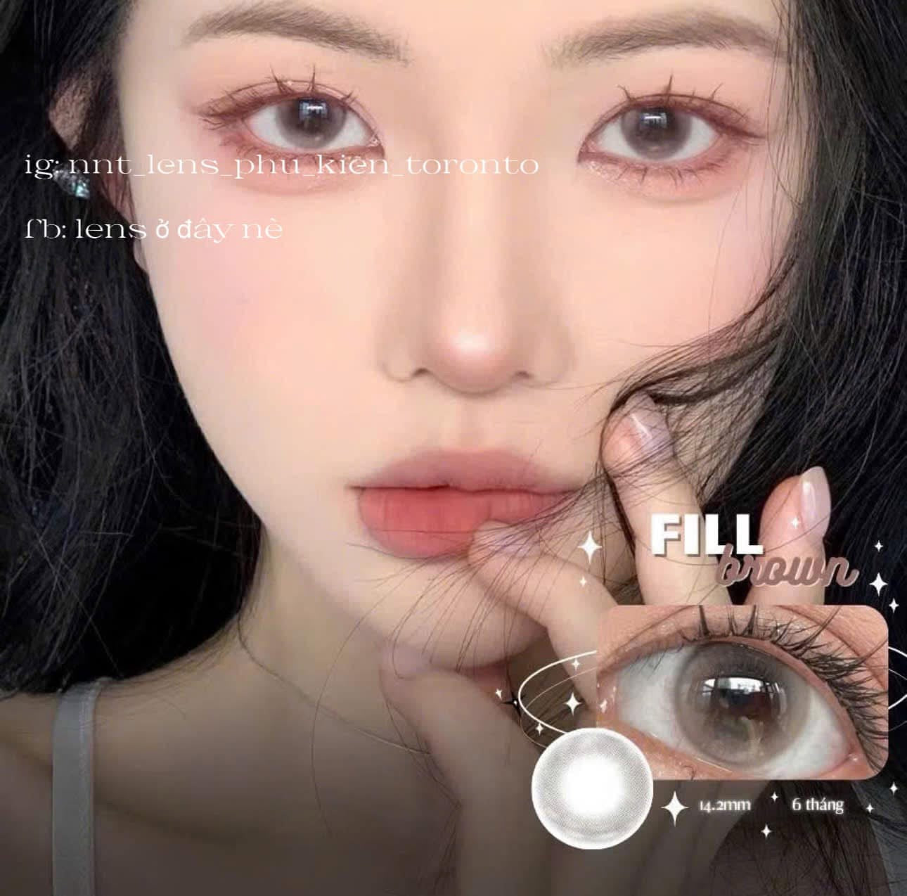 Contact Lens - Fill Brown