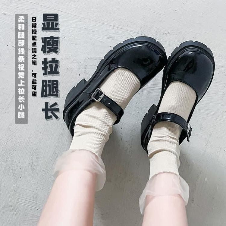 Tất vớ viền voan thời trang
