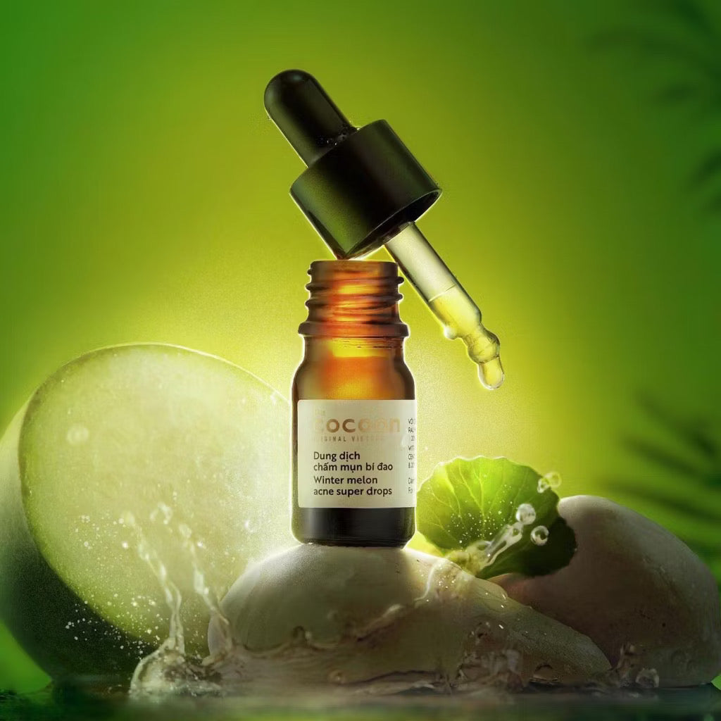 ￼Dung dịch chấm mụn bí đao Cocoon sạch mụn & ngăn ngừa mụn 5ml