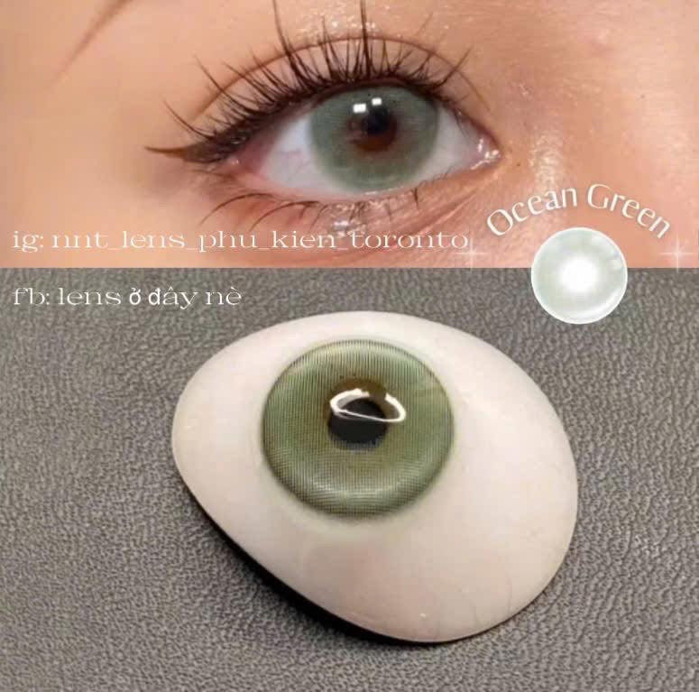 Contact Lens - Ocean Green