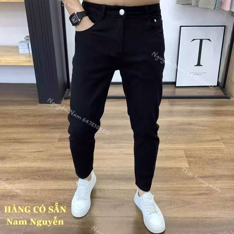 Quần jean nam cao cấp co giãn tốt