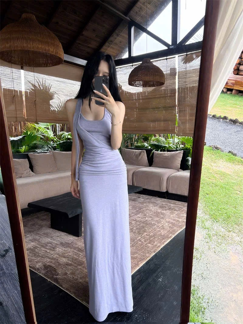 Đầm body dài ôm dáng