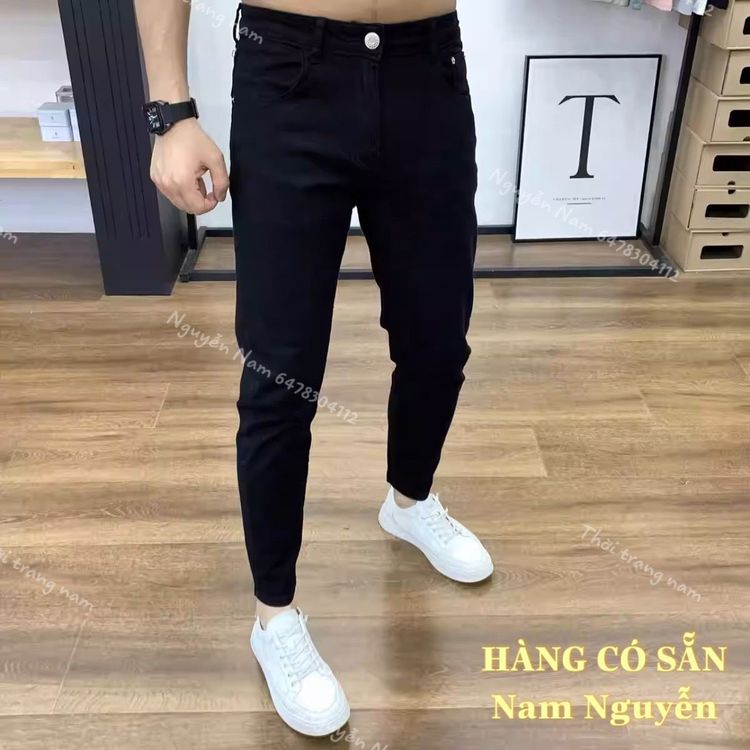 Quần jean nam cao cấp co giãn tốt