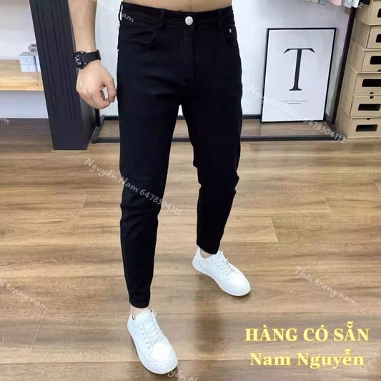 Quần jean nam cao cấp co giãn tốt
