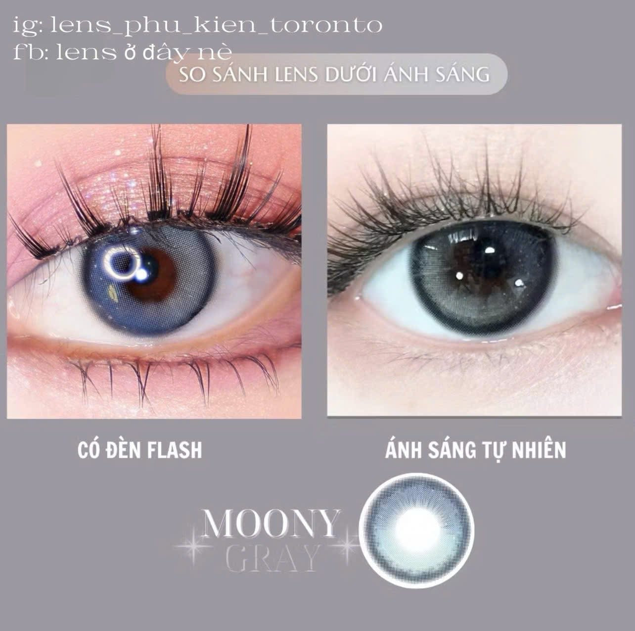 Contact Lens - Moony Gray