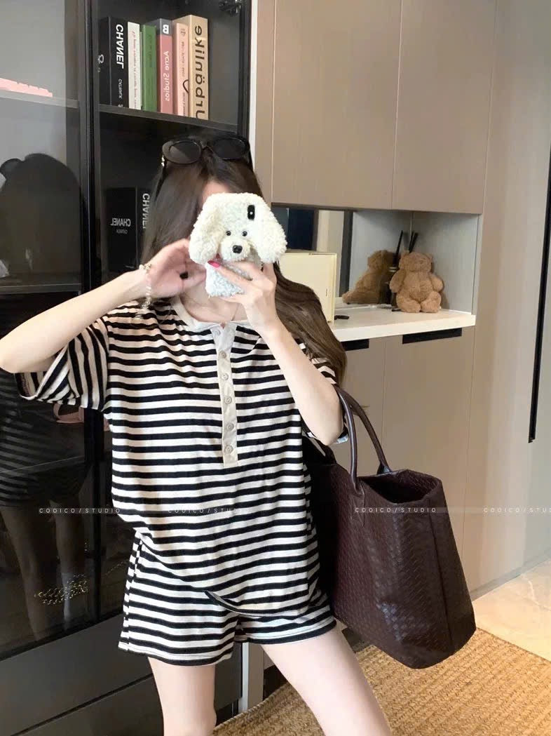 Set sọc xinh hè