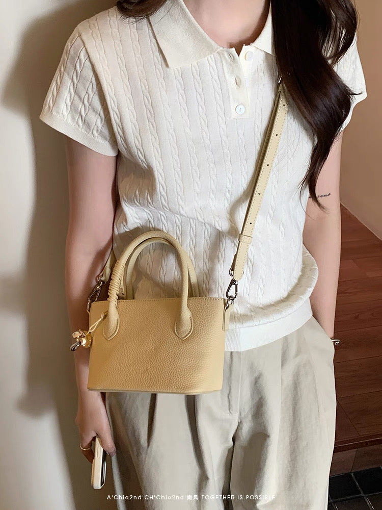 Túi giỏ Chio’2nd đeo chéo trơn