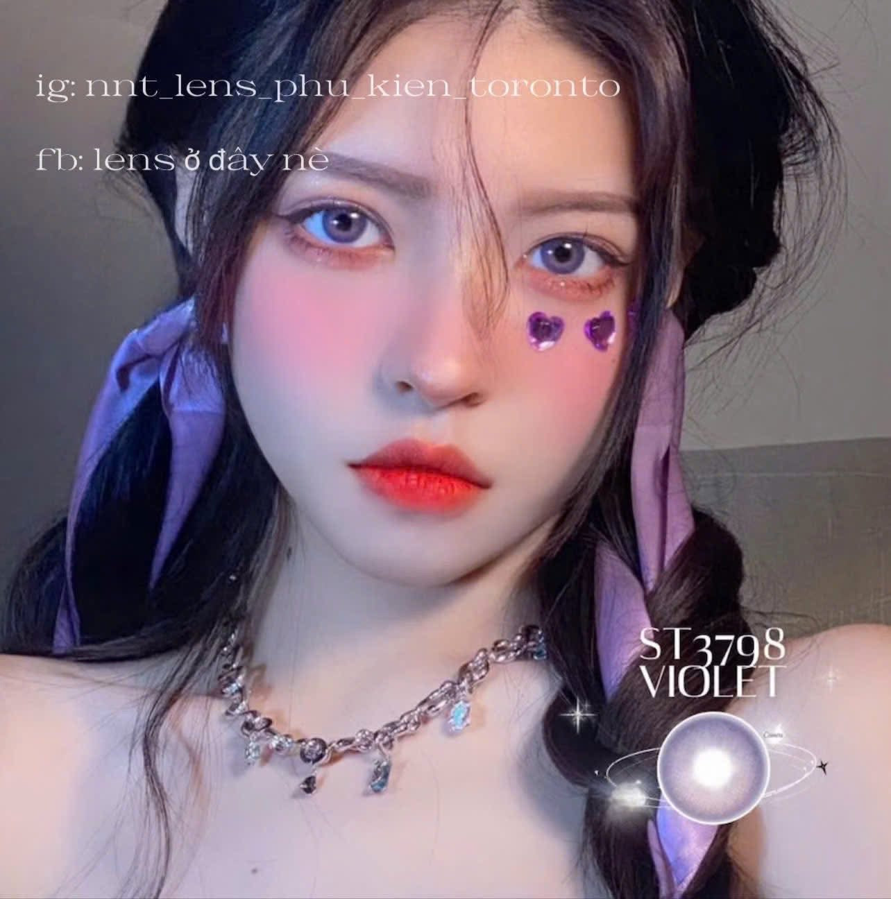 Contact Lens - ST3798 Violet S