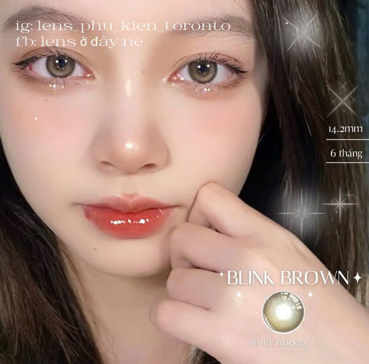 Contact Lens - Blink Brown
