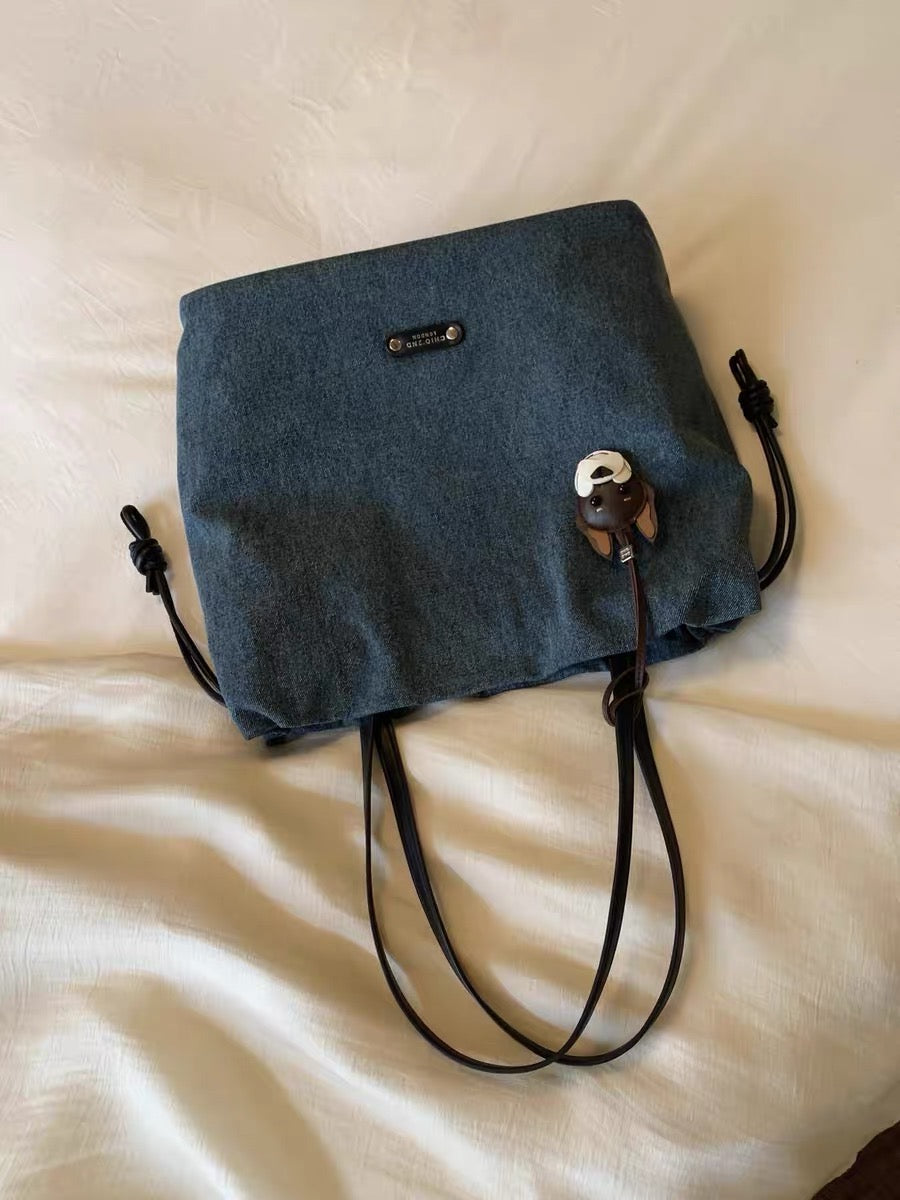 Túi tote dây rút Chio’2nd dày dặn