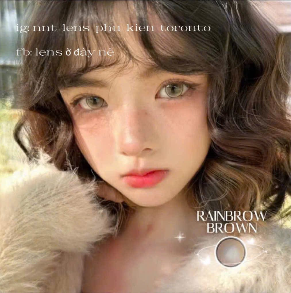 Contact Lens - Rainbrow Brown