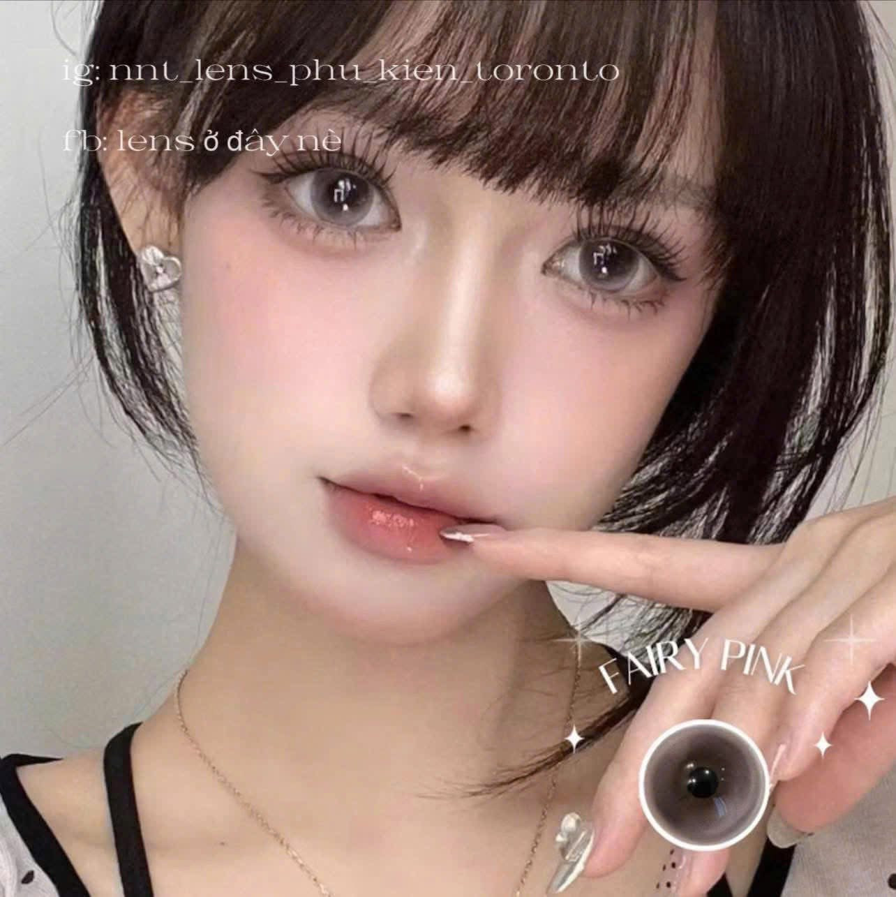 Contact Lens - Fairy Pink