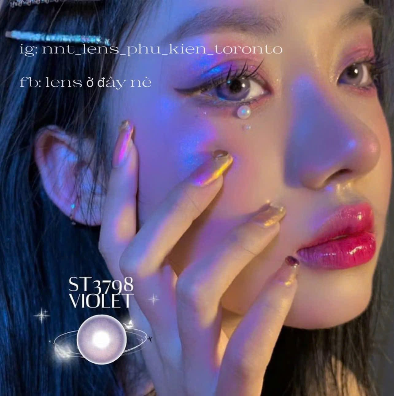 Contact Lens - ST3798 Violet S