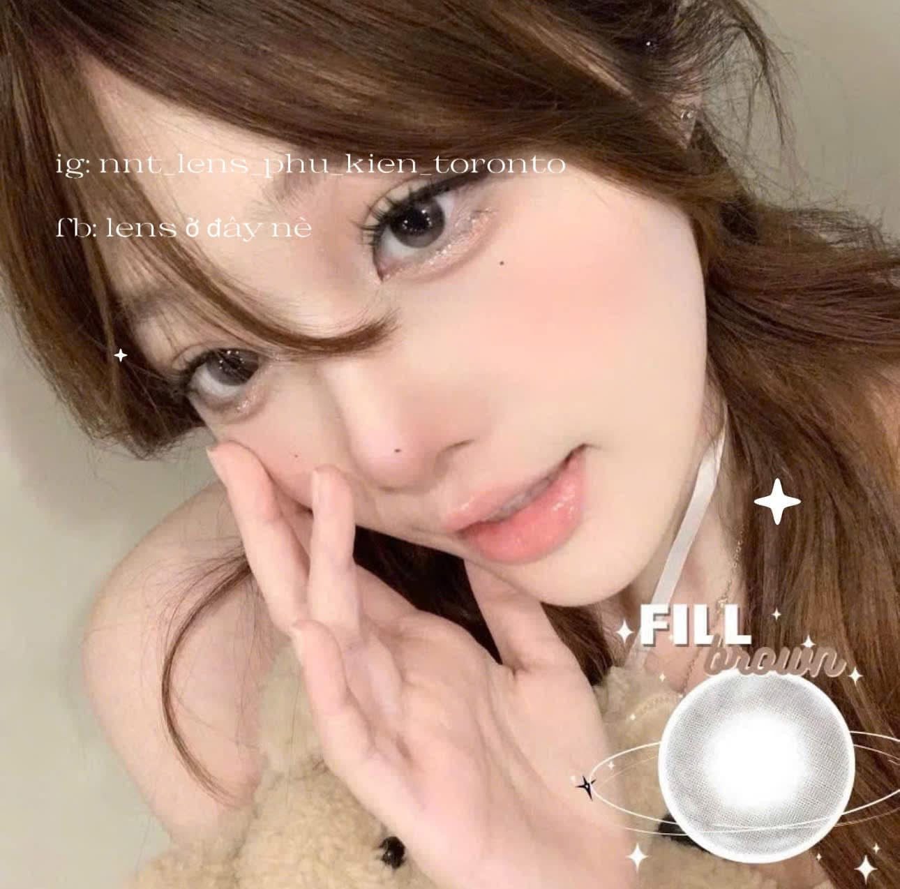 Contact Lens - Fill Brown