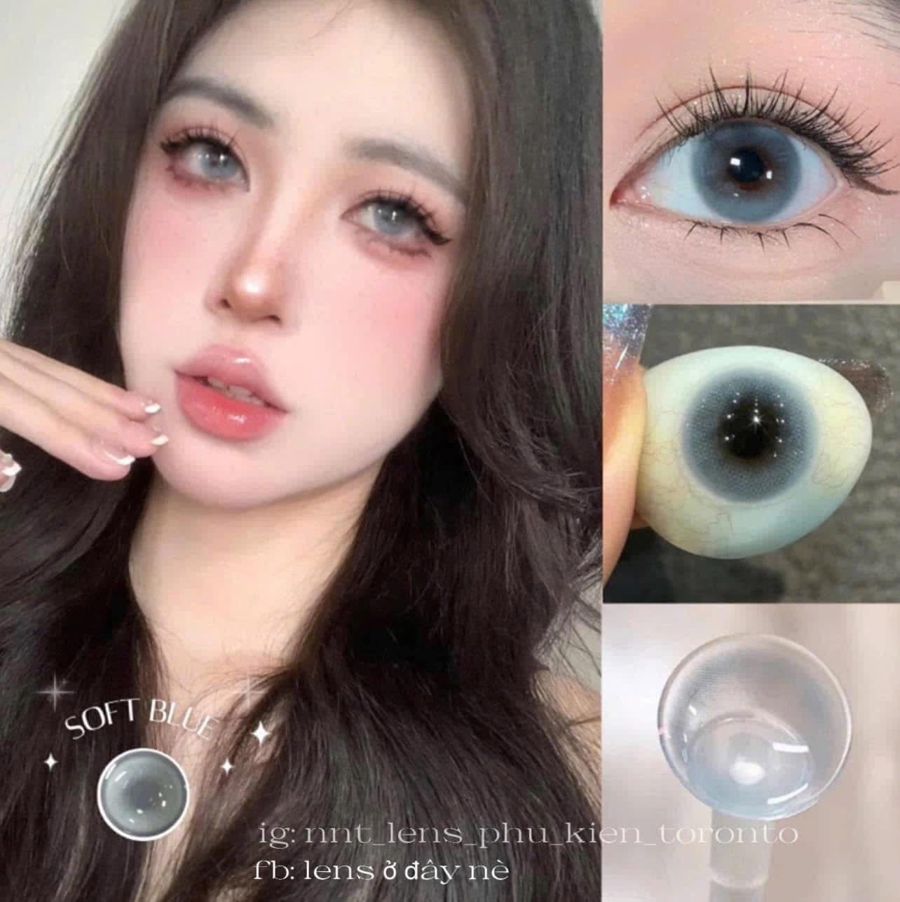Contact Lens - Soft Blue