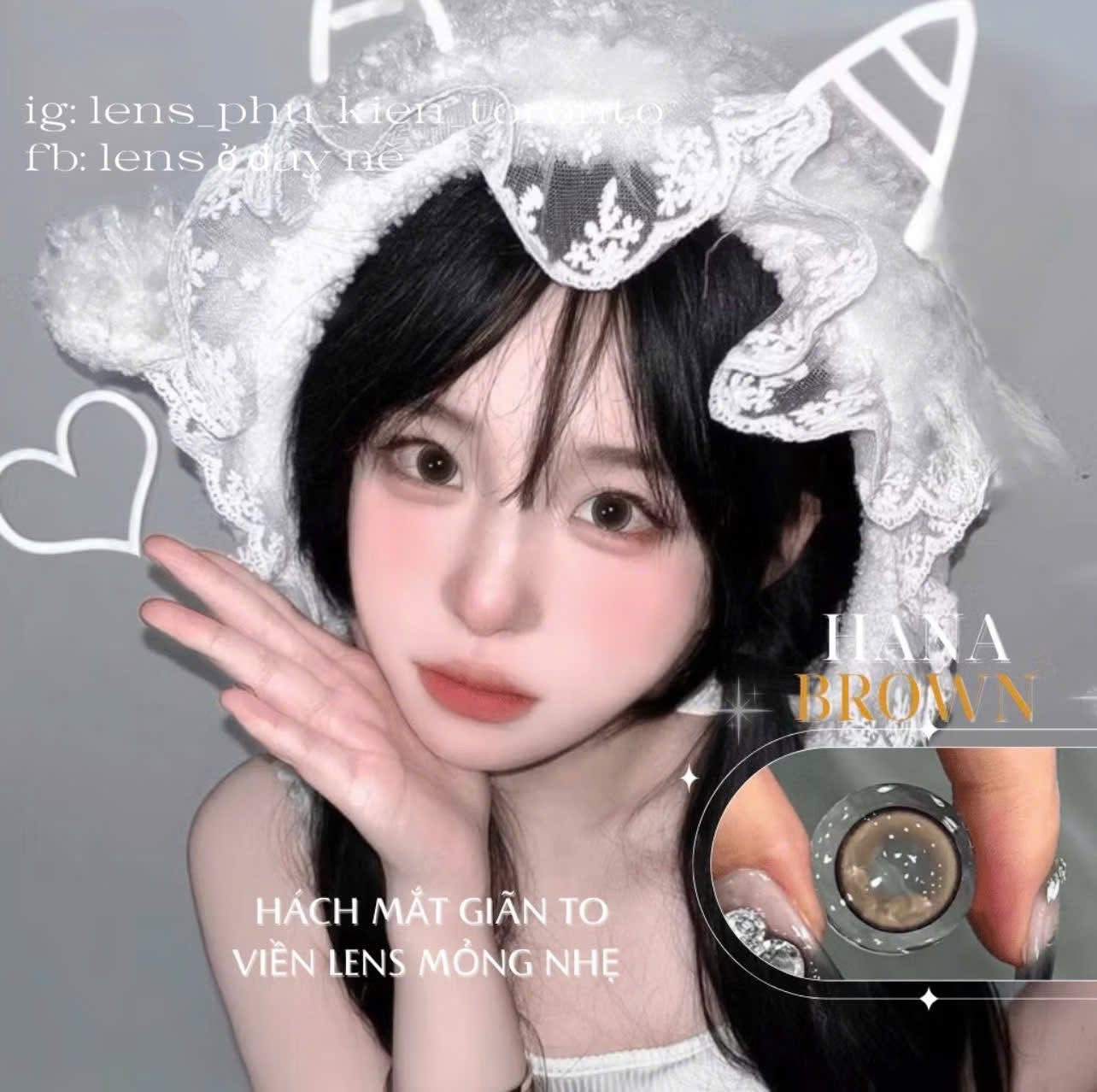 Contact Lens - Hana Brown