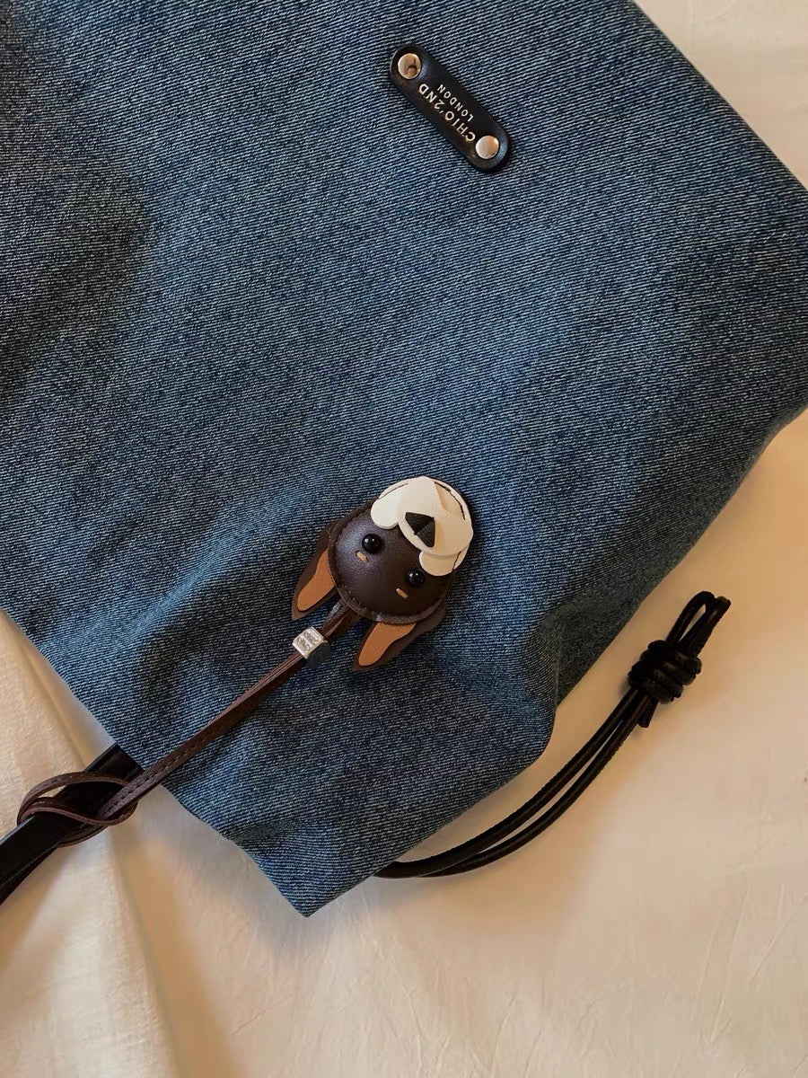 Túi tote dây rút Chio’2nd dày dặn