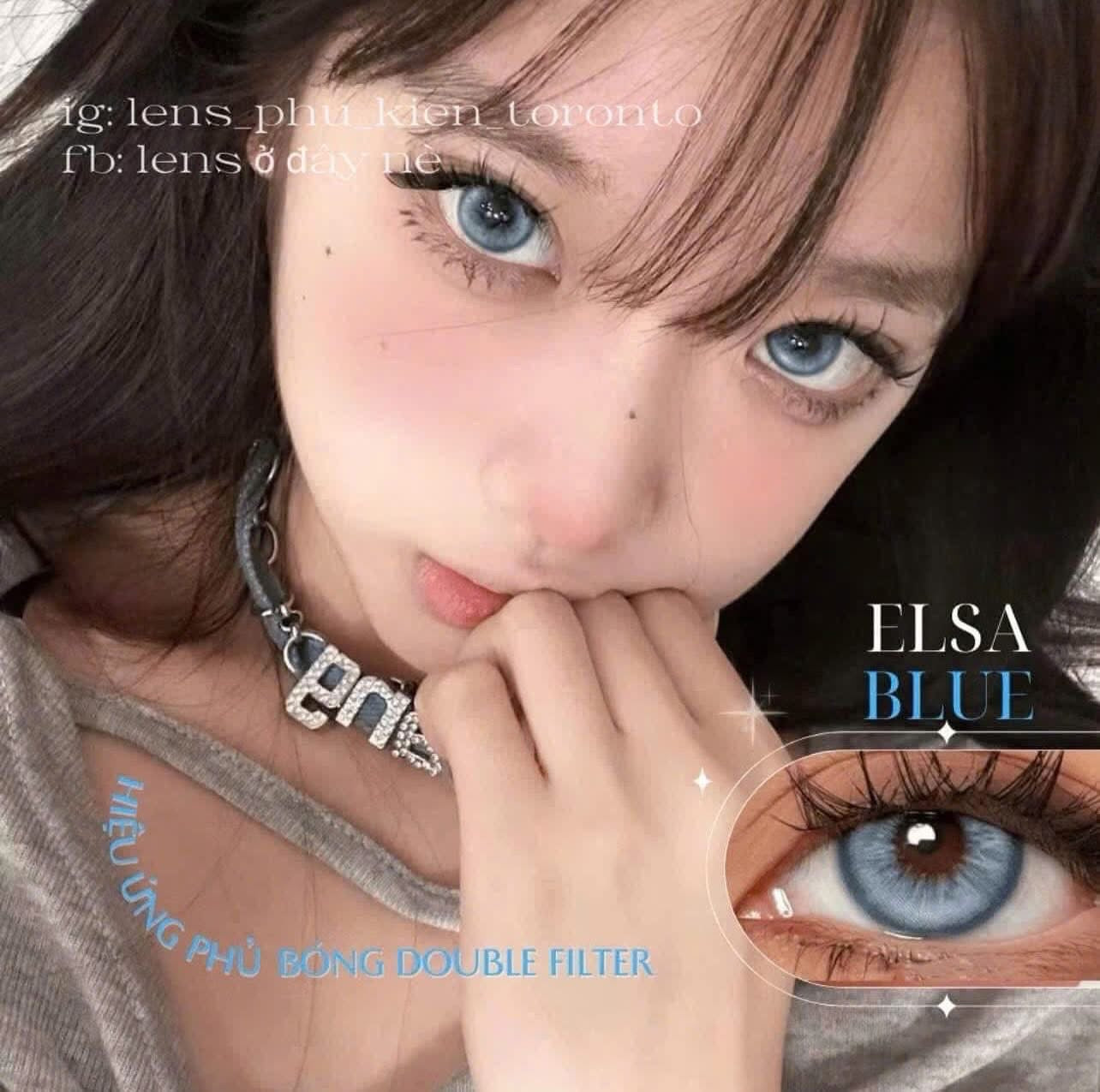 Contact Lens - Elsa Blue