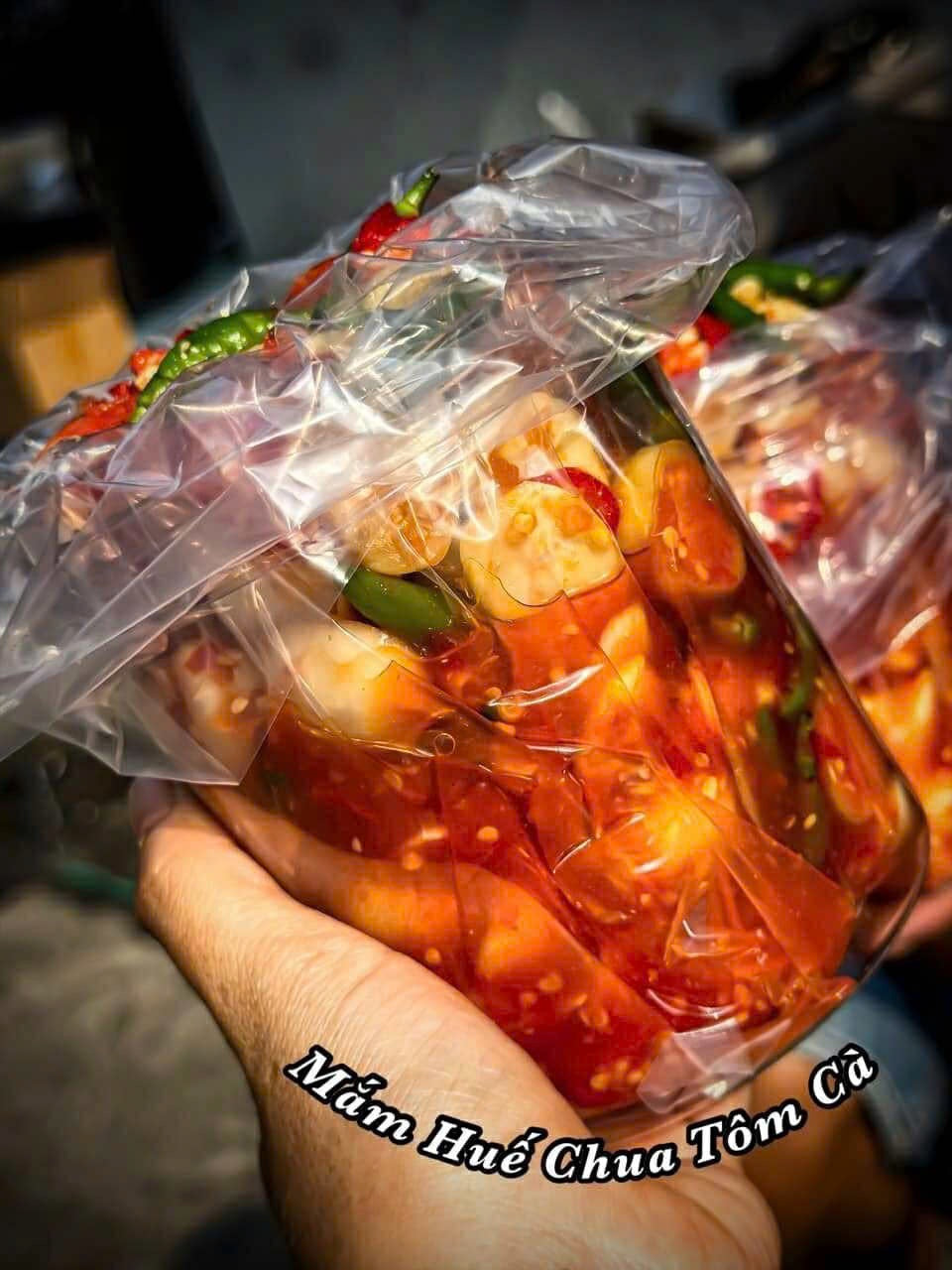 Mắm Huế chua tôm cà