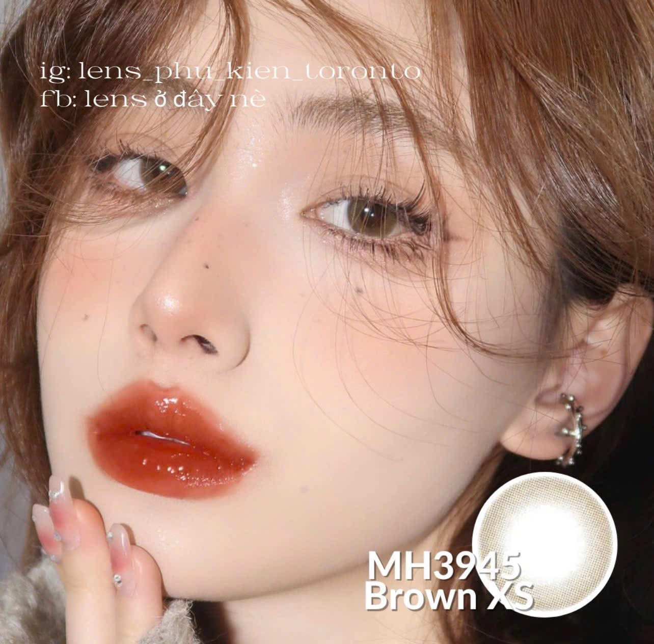 Contact Lens - MH3945 Brown XS