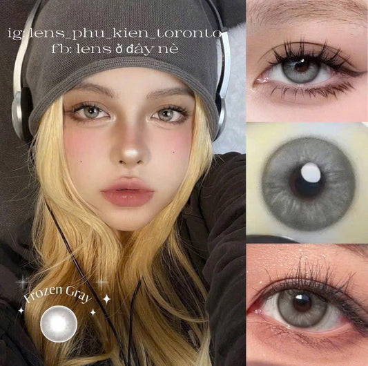 Contact Lens - Frozen Gray