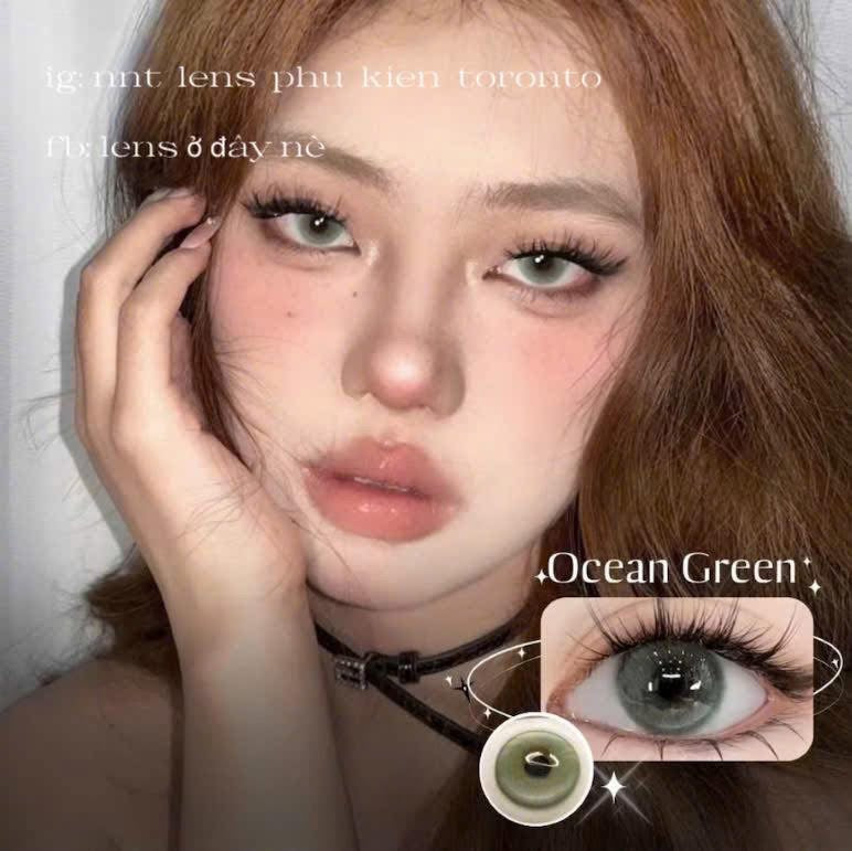 Contact Lens - Ocean Green